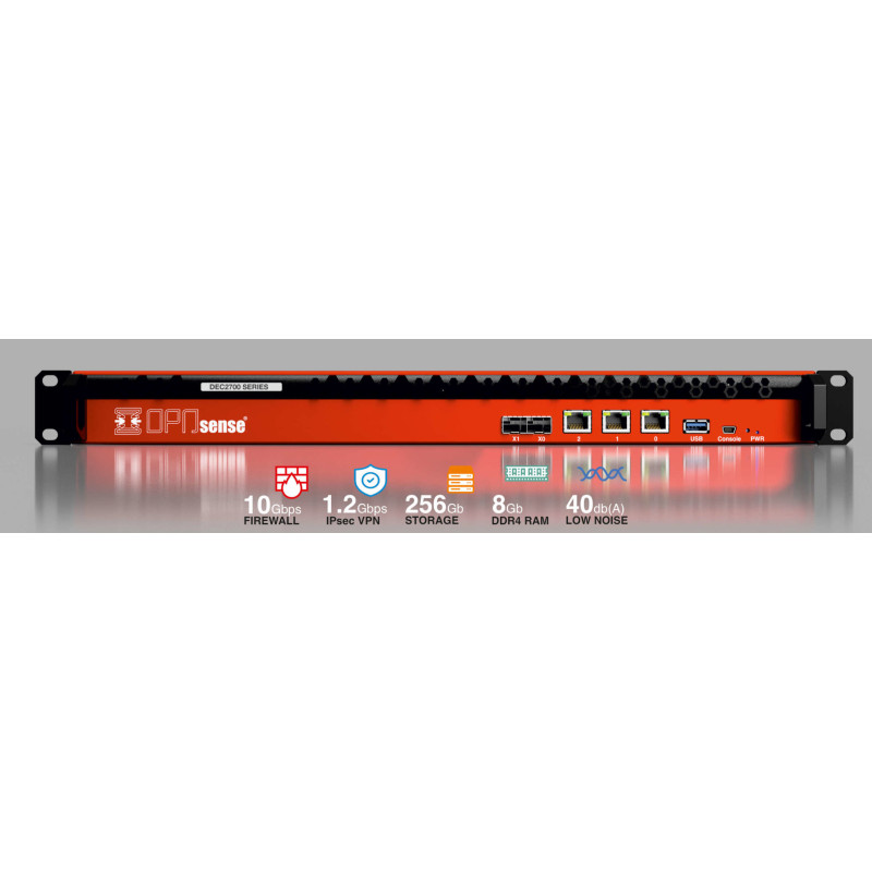 DEC2752 – OPNsense® Rack Security Appliance